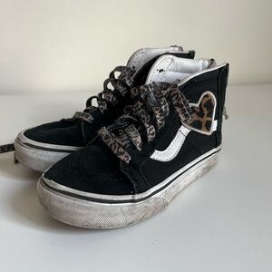Little Kids Vans Sk8 Hi zip Sneakers Size 12.5 Unisex
